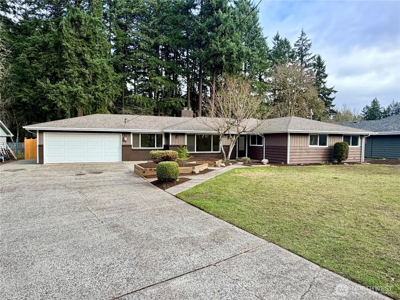 Exterior of a warm, welcoming home